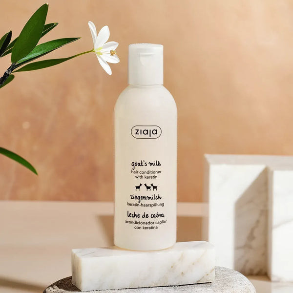 Après-Shampoing Réparateur à la Kératine et au Lait de Chèvre
