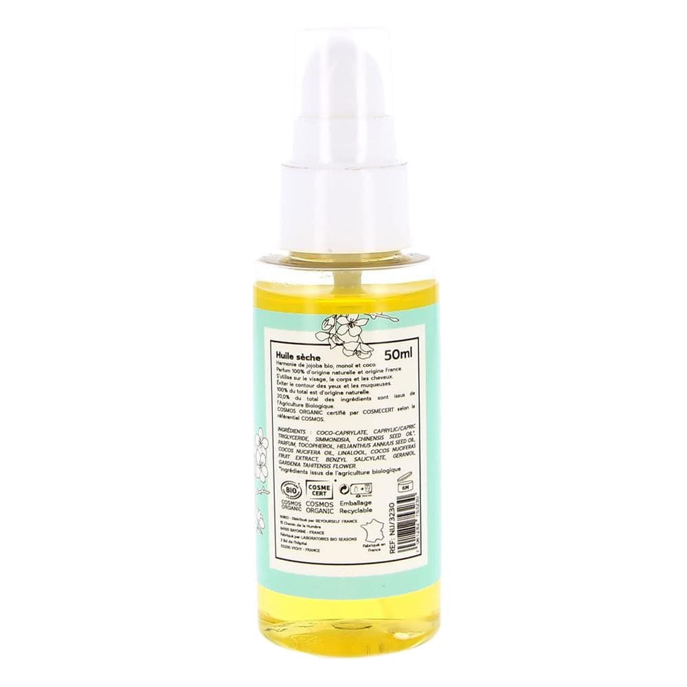 Huile Sèche Bio Monoï - Coco