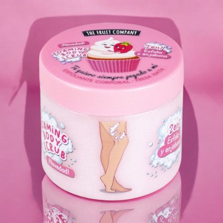 Exfoliant pour le Corps 2 en 1 Fraise et Crème