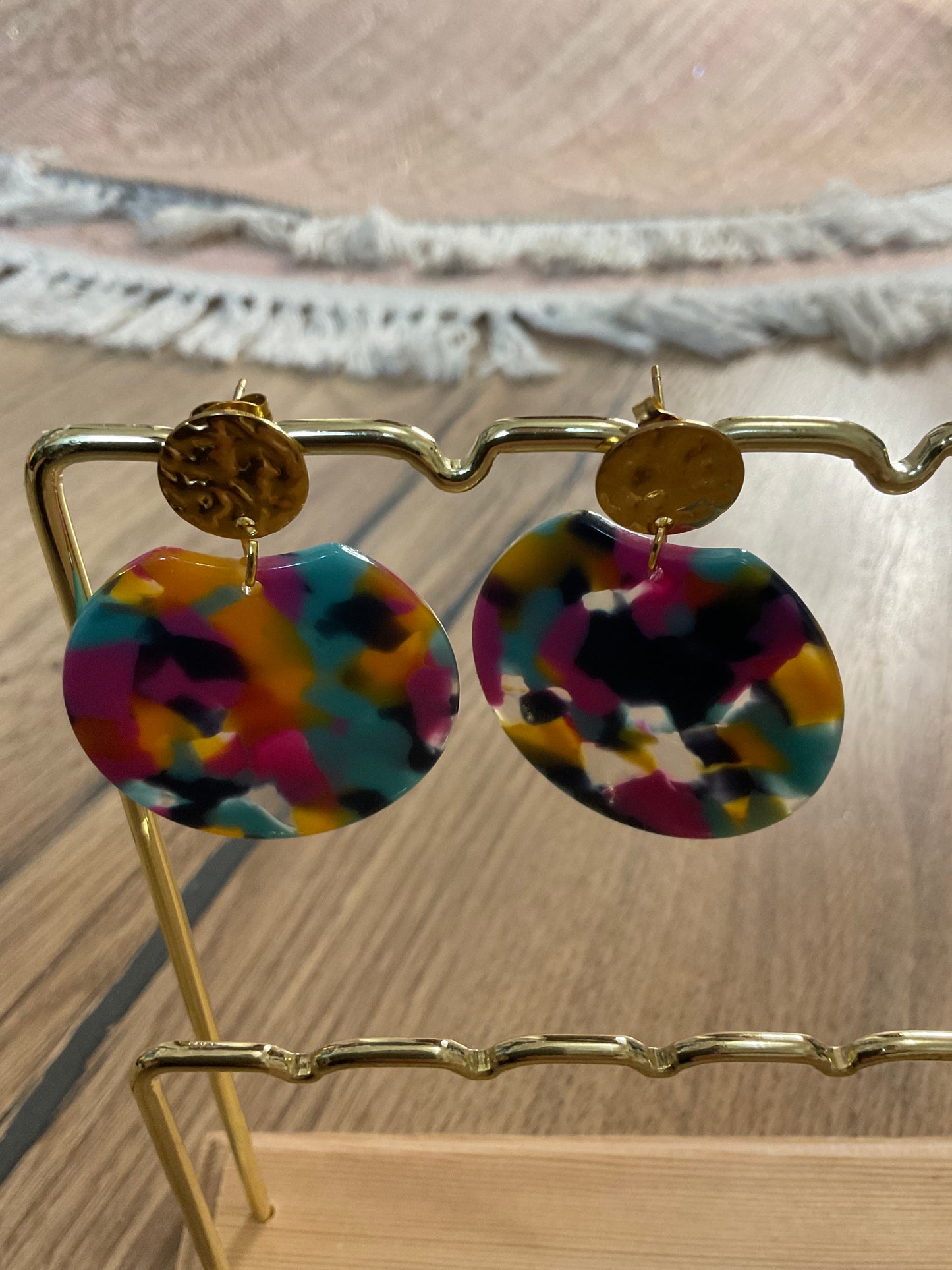Les boucles d’oreilles « Camille »