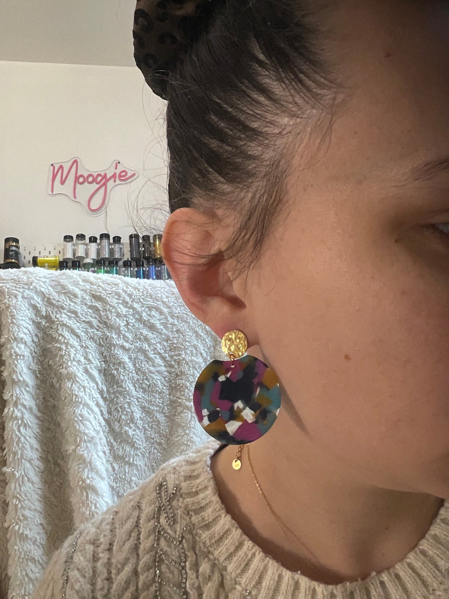 Les boucles d’oreilles « Camille »