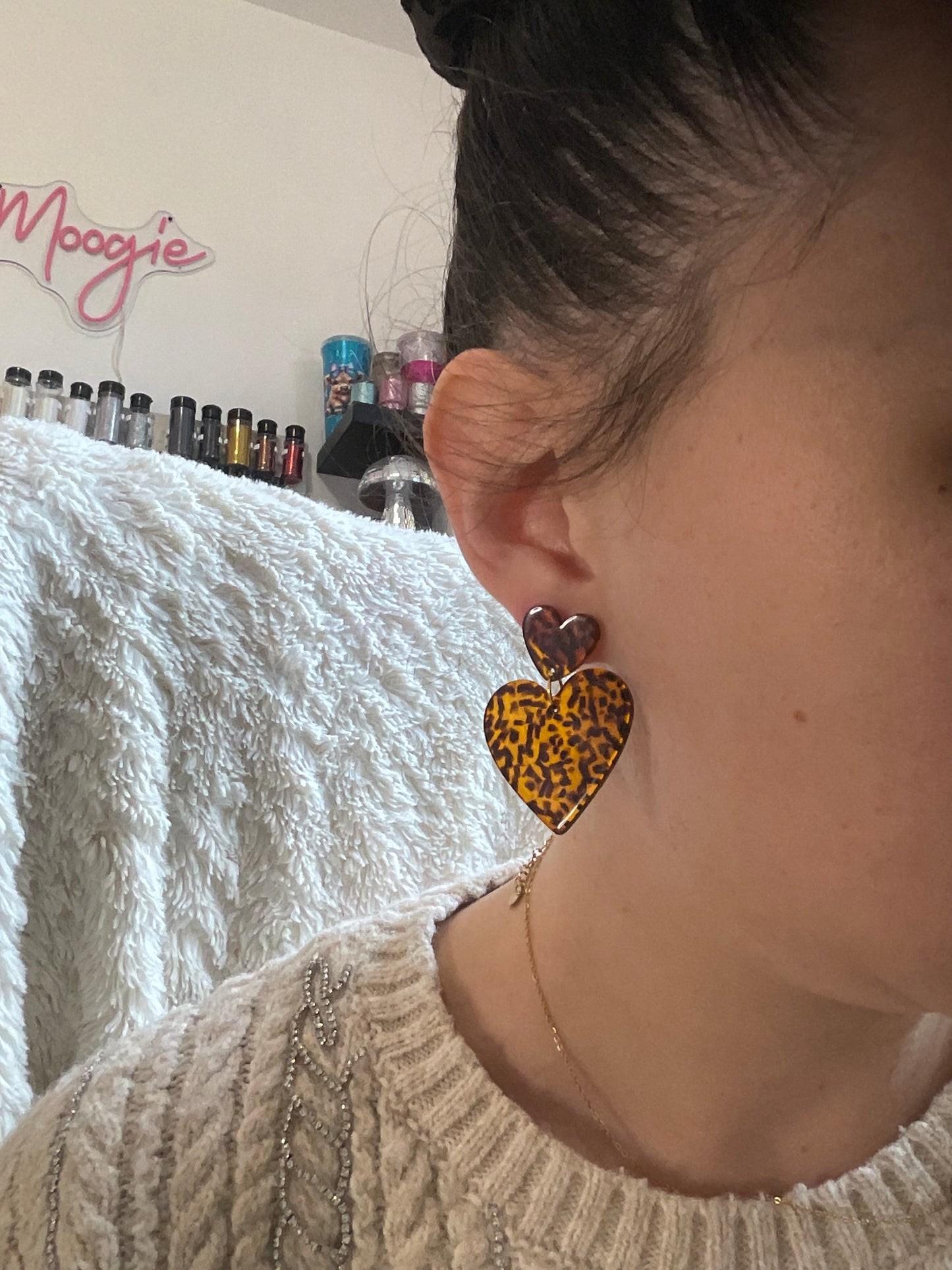 Les boucles d’oreilles « Mia »