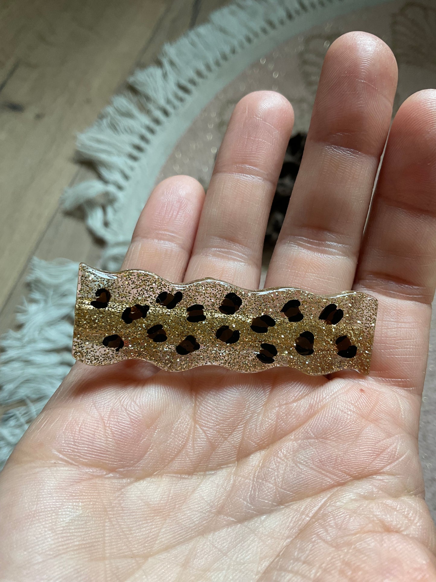 Les barrettes léopards