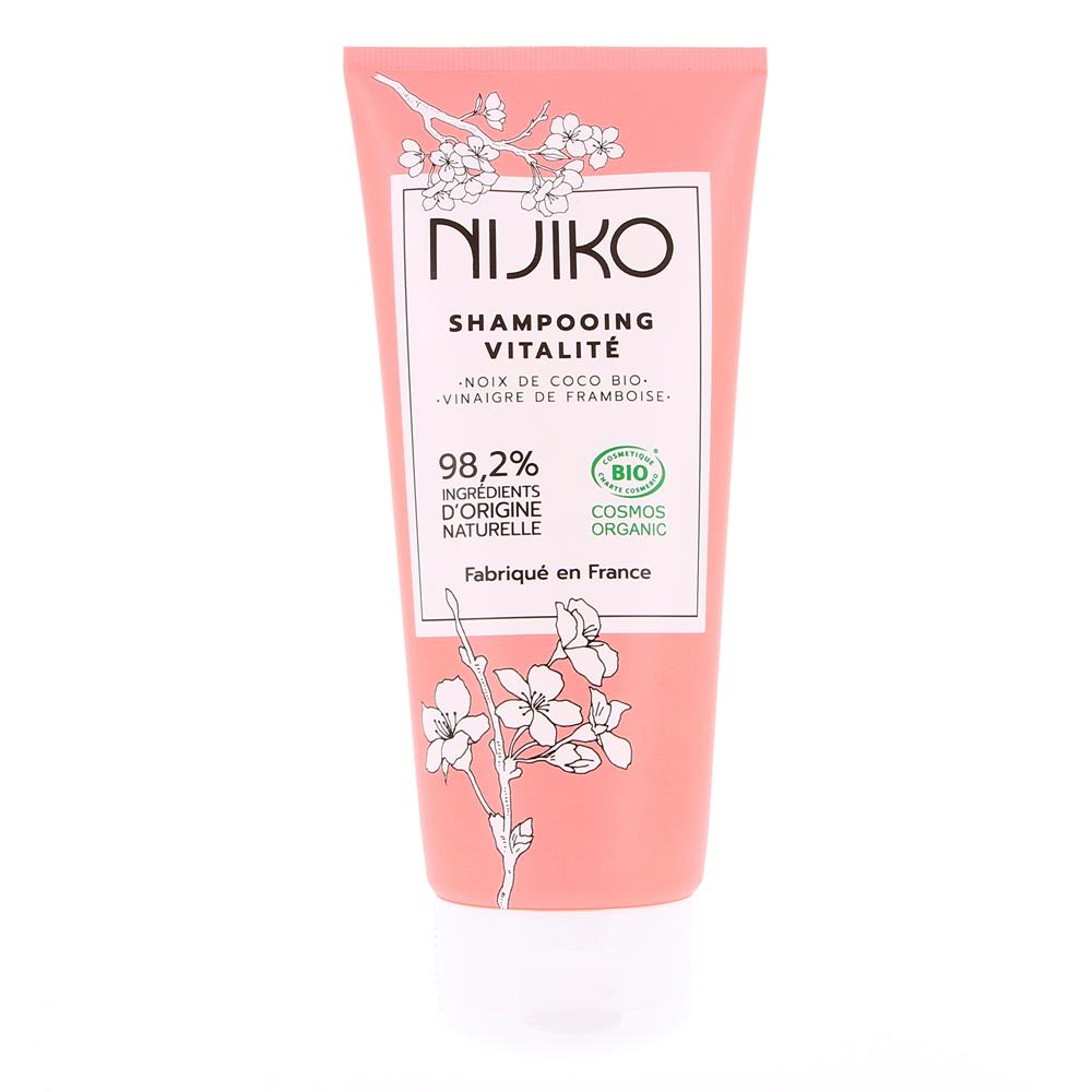 Shampoing cheveux normaux - Noix de coco bio & Vinaigre de framboise