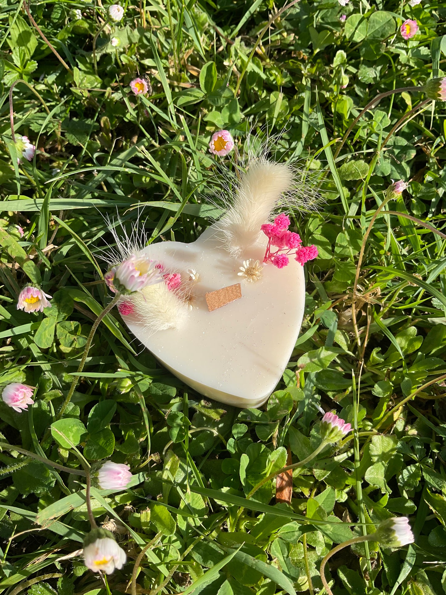 La bougie cœur parfumée