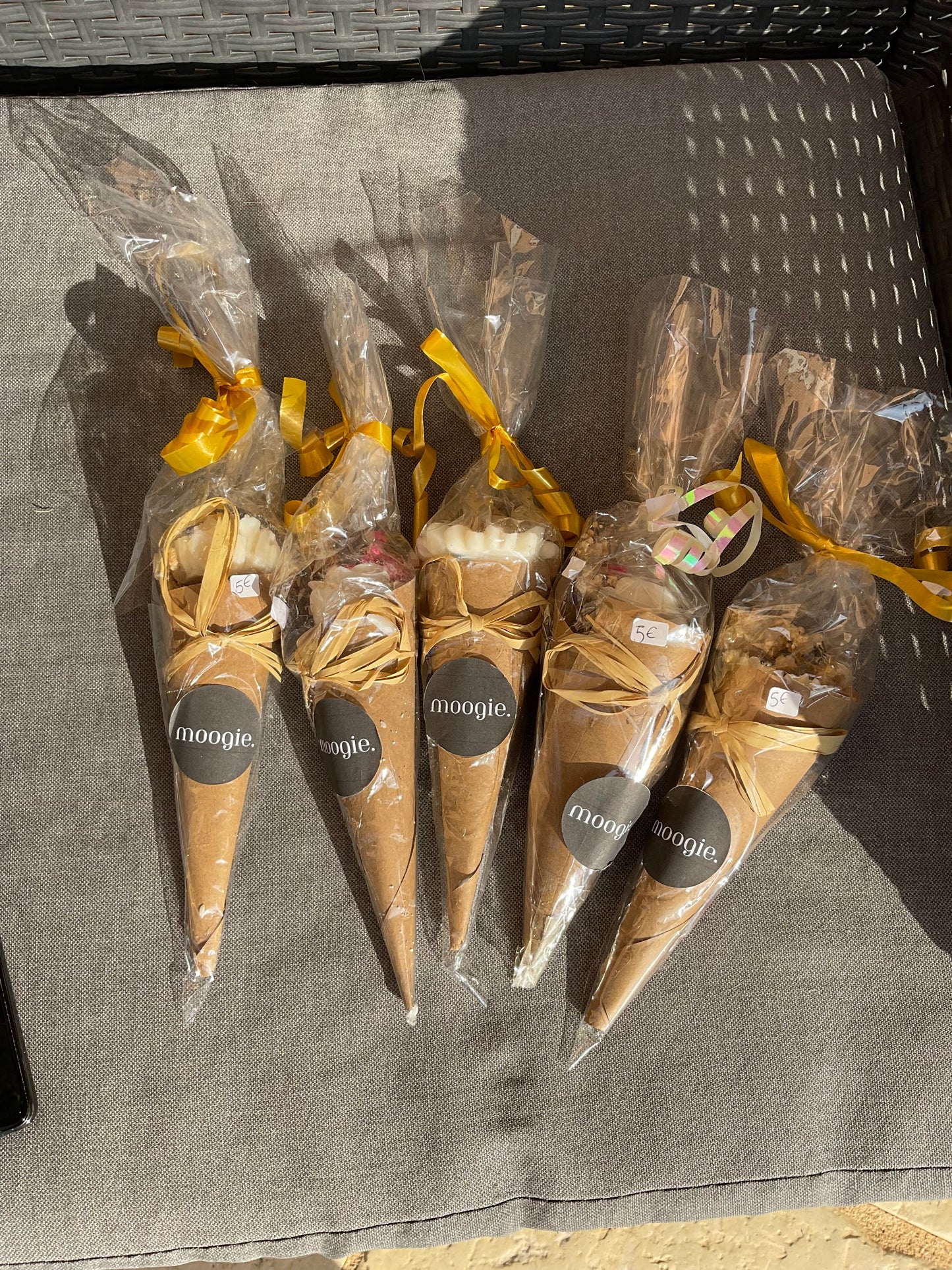 Le cornet de marguerite parfumé