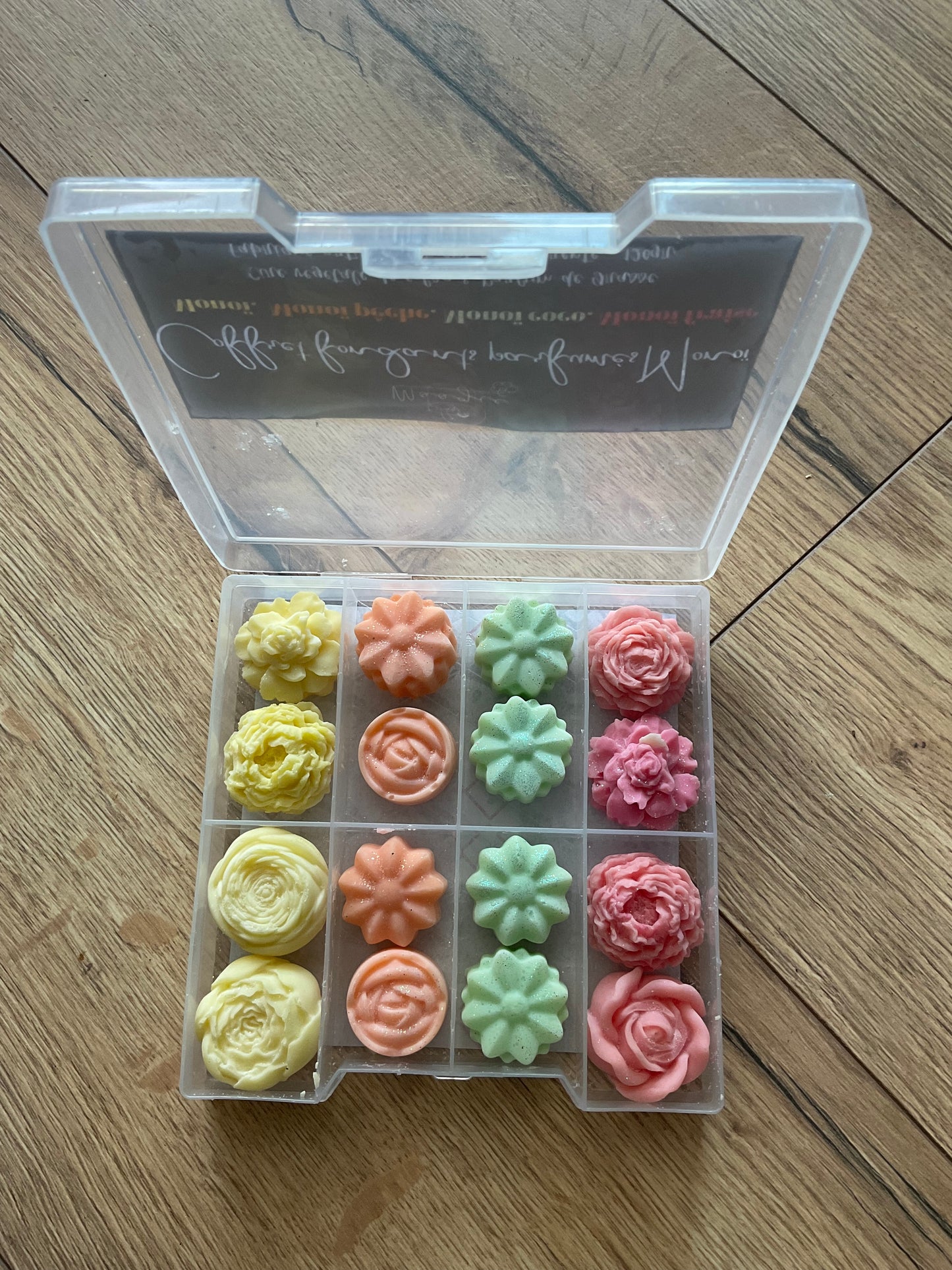 Coffret fondants parfumés Monoï