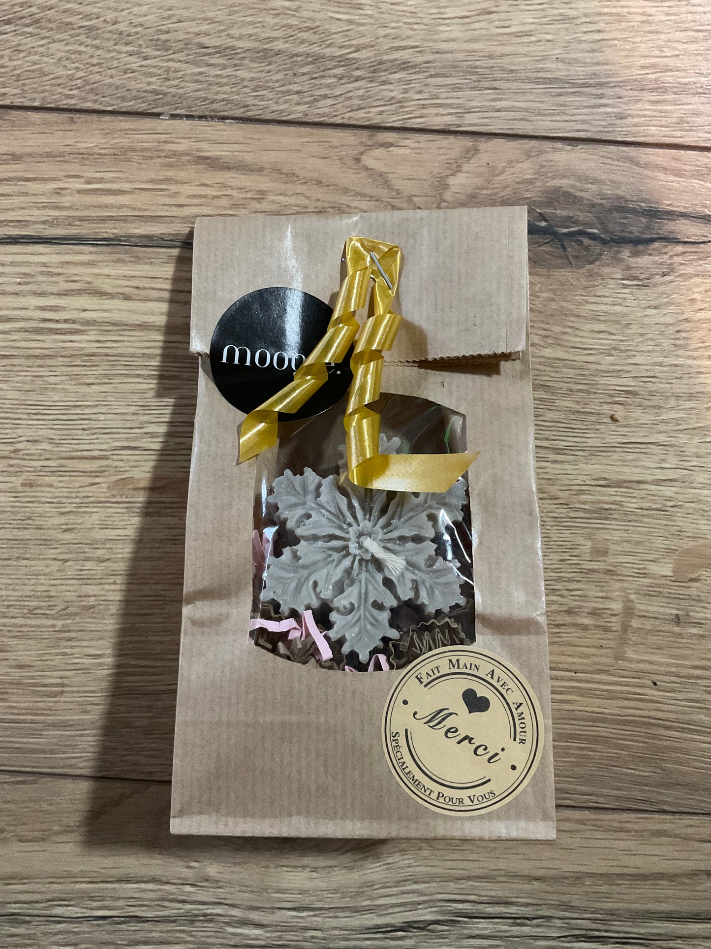 Les Bougies flocons parfumés