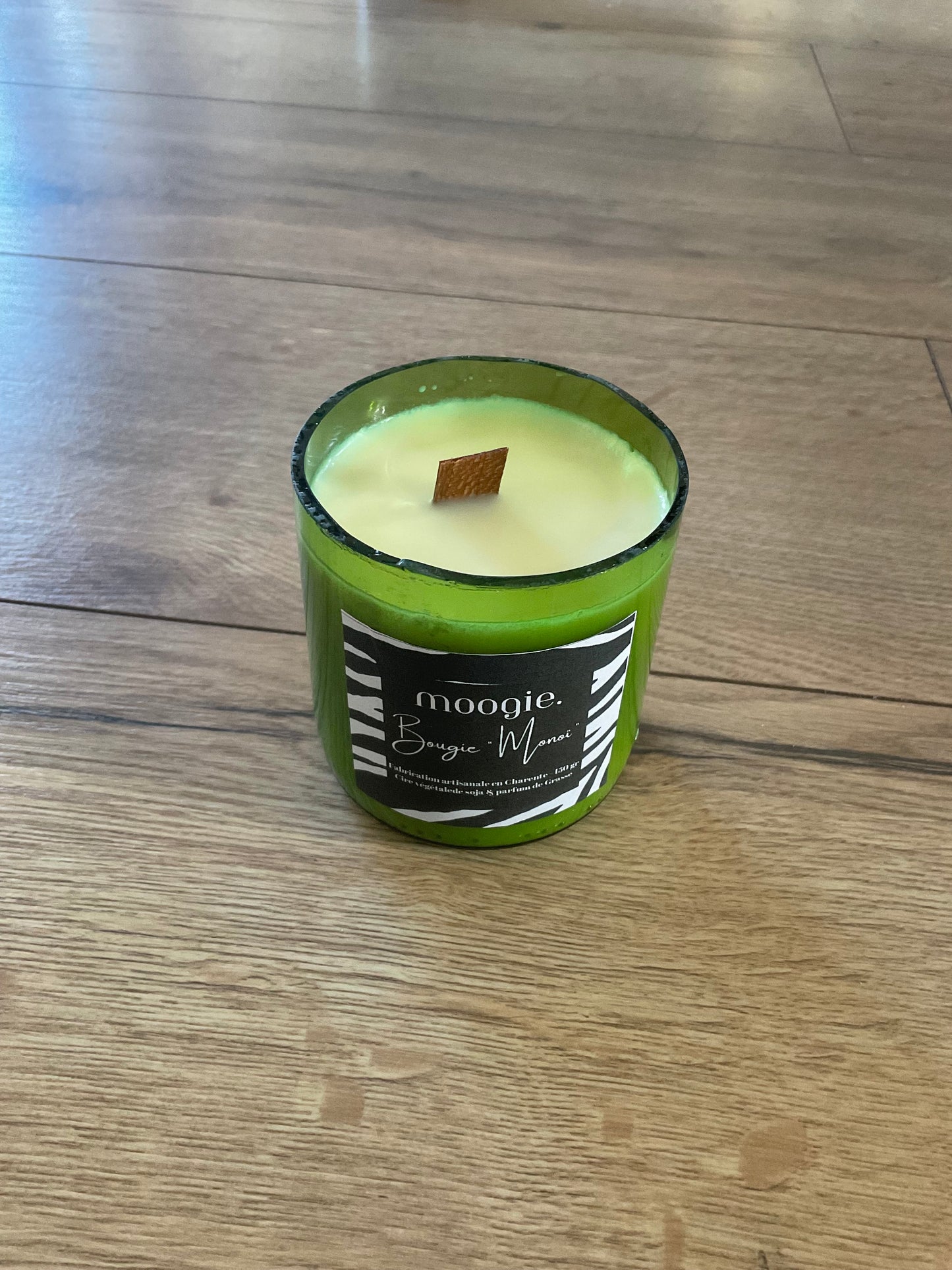 Les Bougies vin recyclé