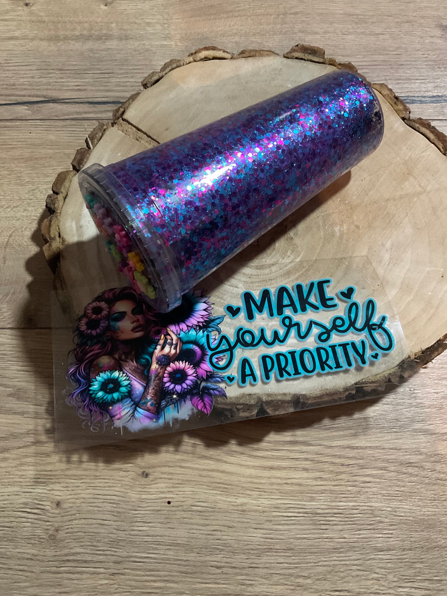 Les gobelets à paillettes à personnaliser