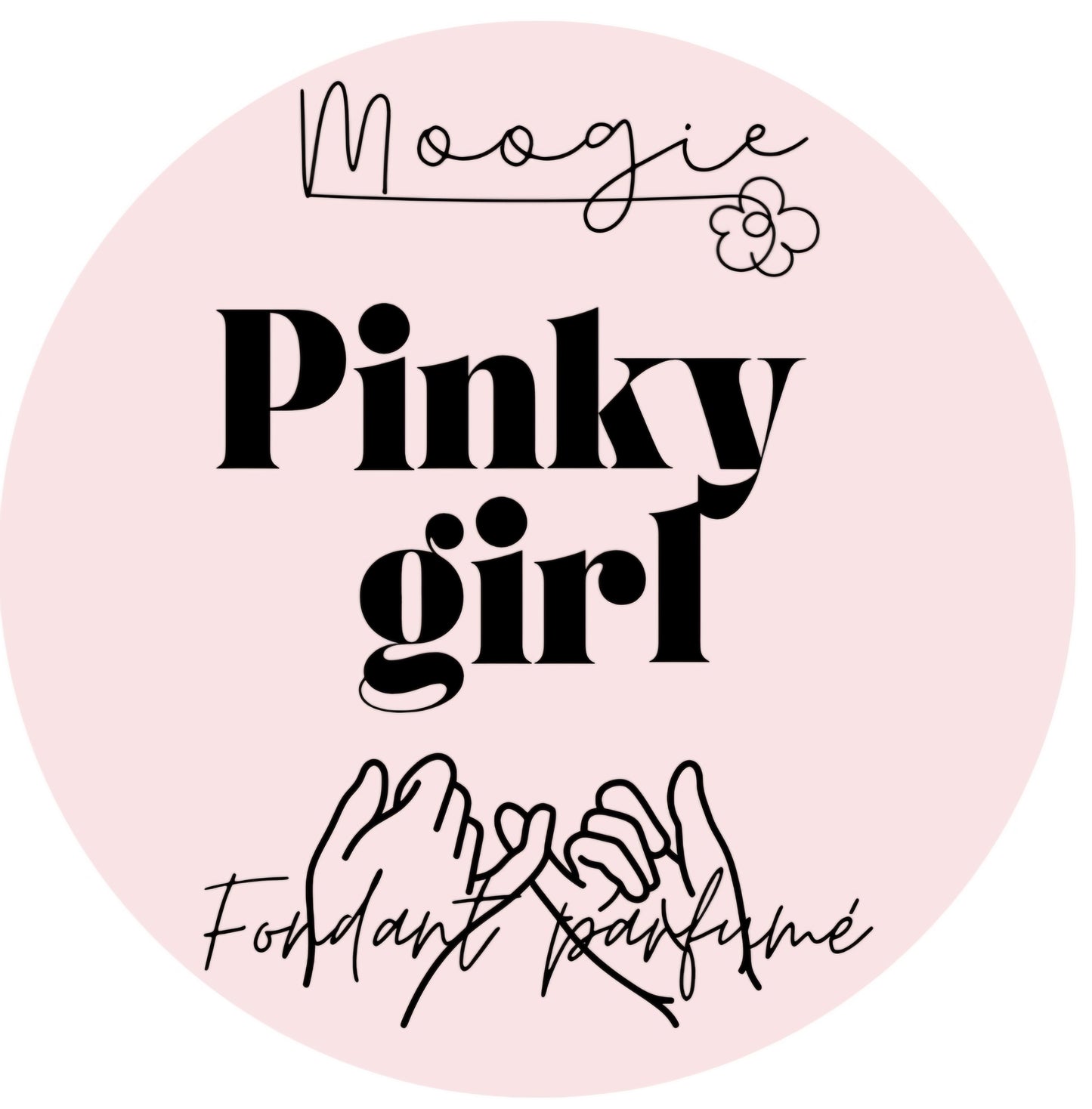 Fondant parfumé- Pinky girl