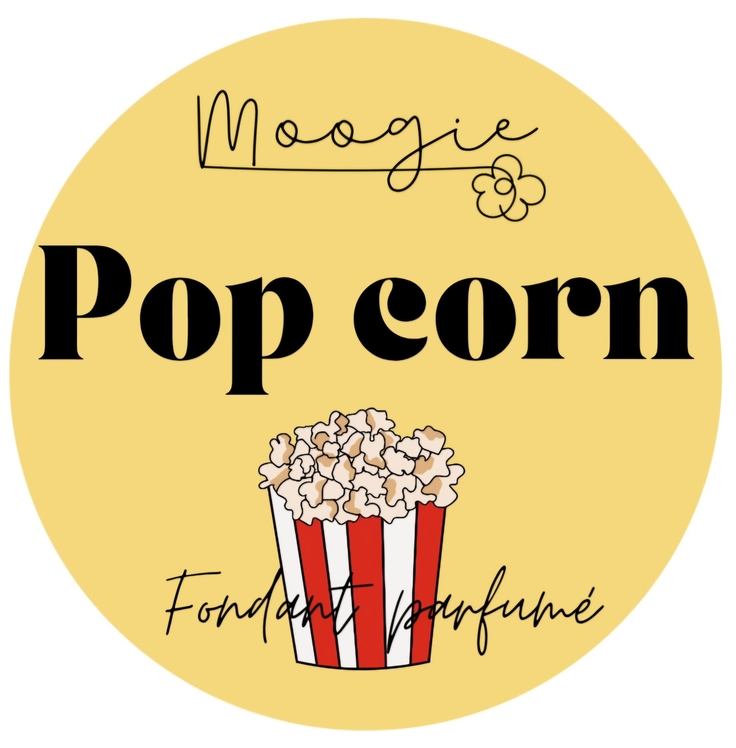 Fondant parfumé - Pop corn