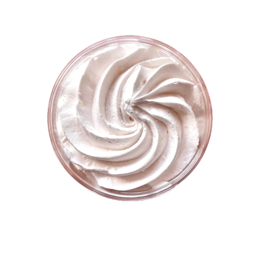 Le savon chantilly de douche - Exfoliant Cerise noyaux d’abricot