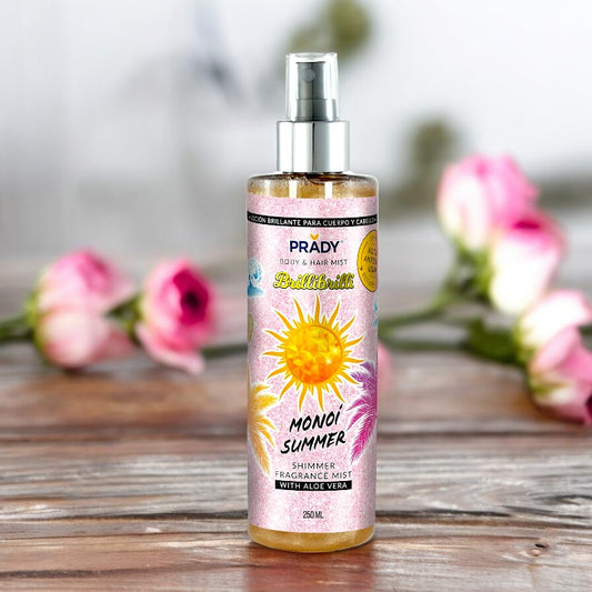 La brume paillettée Monoï shimmer