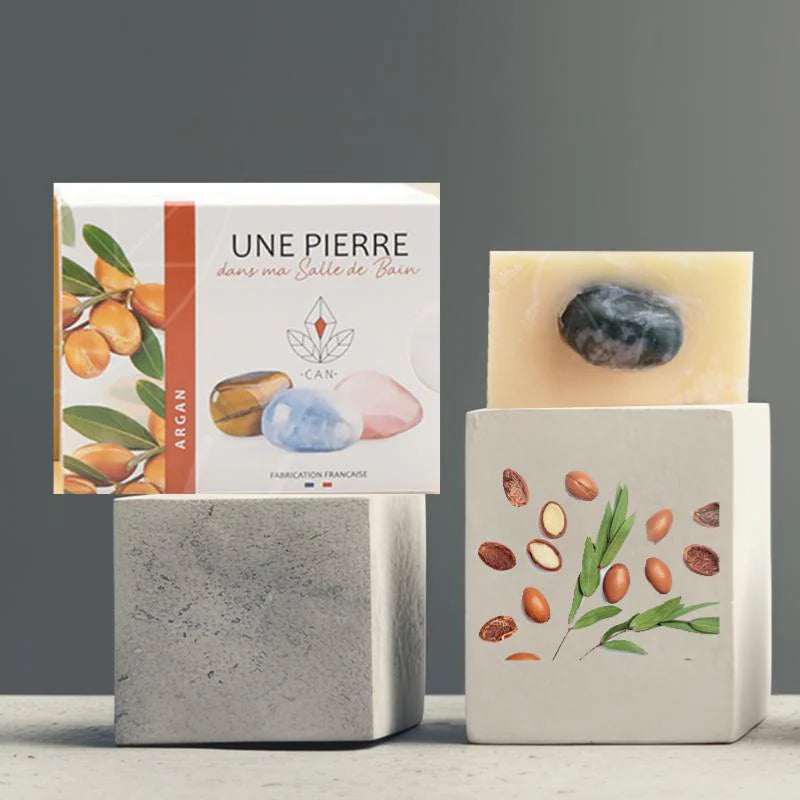 Le savon lithothérapie - Argan