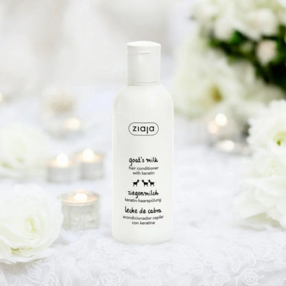 Après-Shampoing Réparateur à la Kératine et au Lait de Chèvre