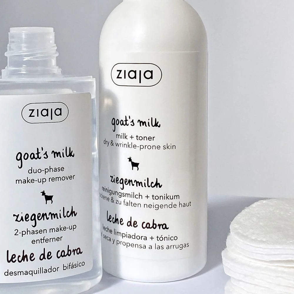 Lotion Démaquillante et Hydratante au Lait de Chèvre
