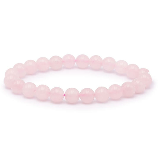 Le bracelet quartz rose 8mm AA