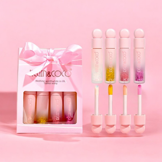COFFRET SET DE 4 GLOSS EFFET PERLÉ