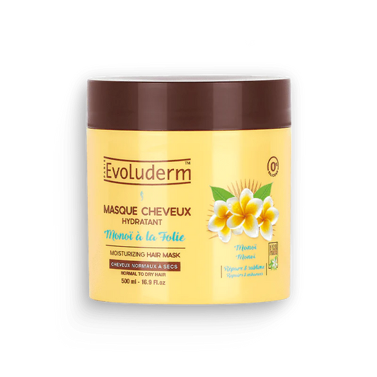 Masque cheveux hydratant au Monoï