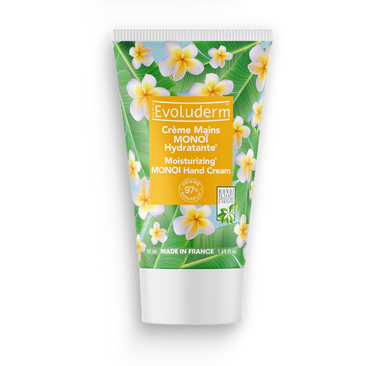 Crème main hydratante au Monoï