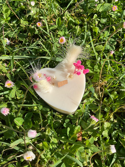 La bougie cœur parfumée