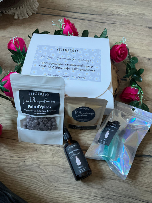 Le coffret découverte ménage - Senteur Adoucissant