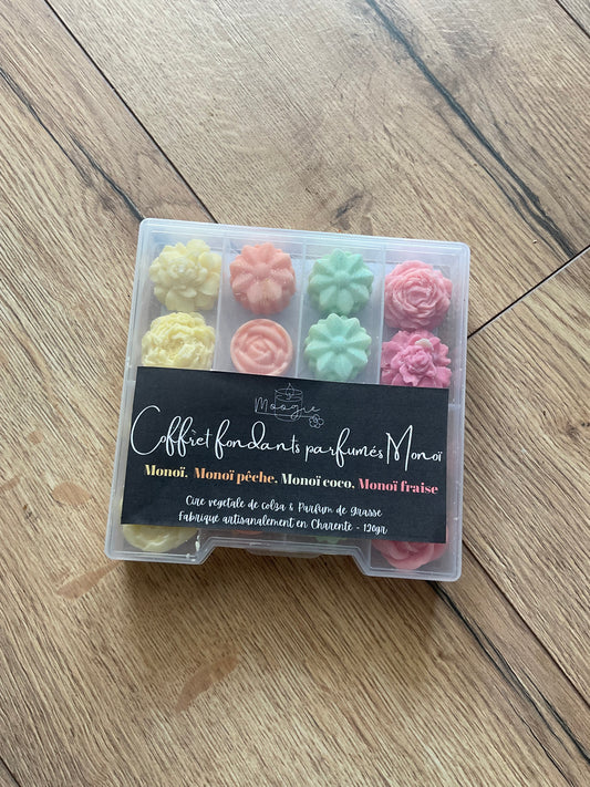 Coffret fondants parfumés Monoï