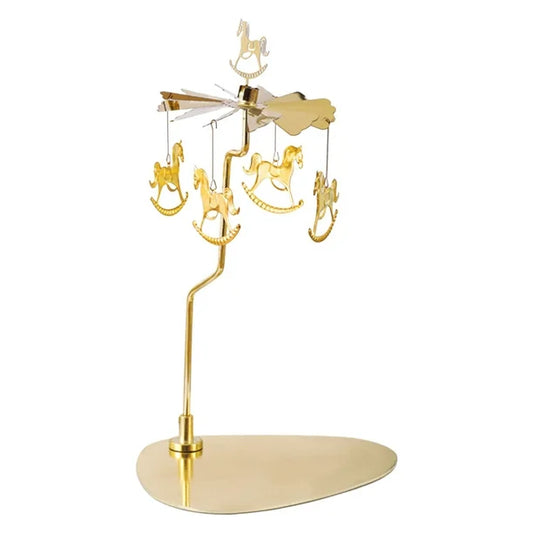 Carrousel plateau chevaux pour bougie