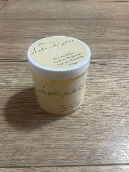 Le sable fondant parfumé