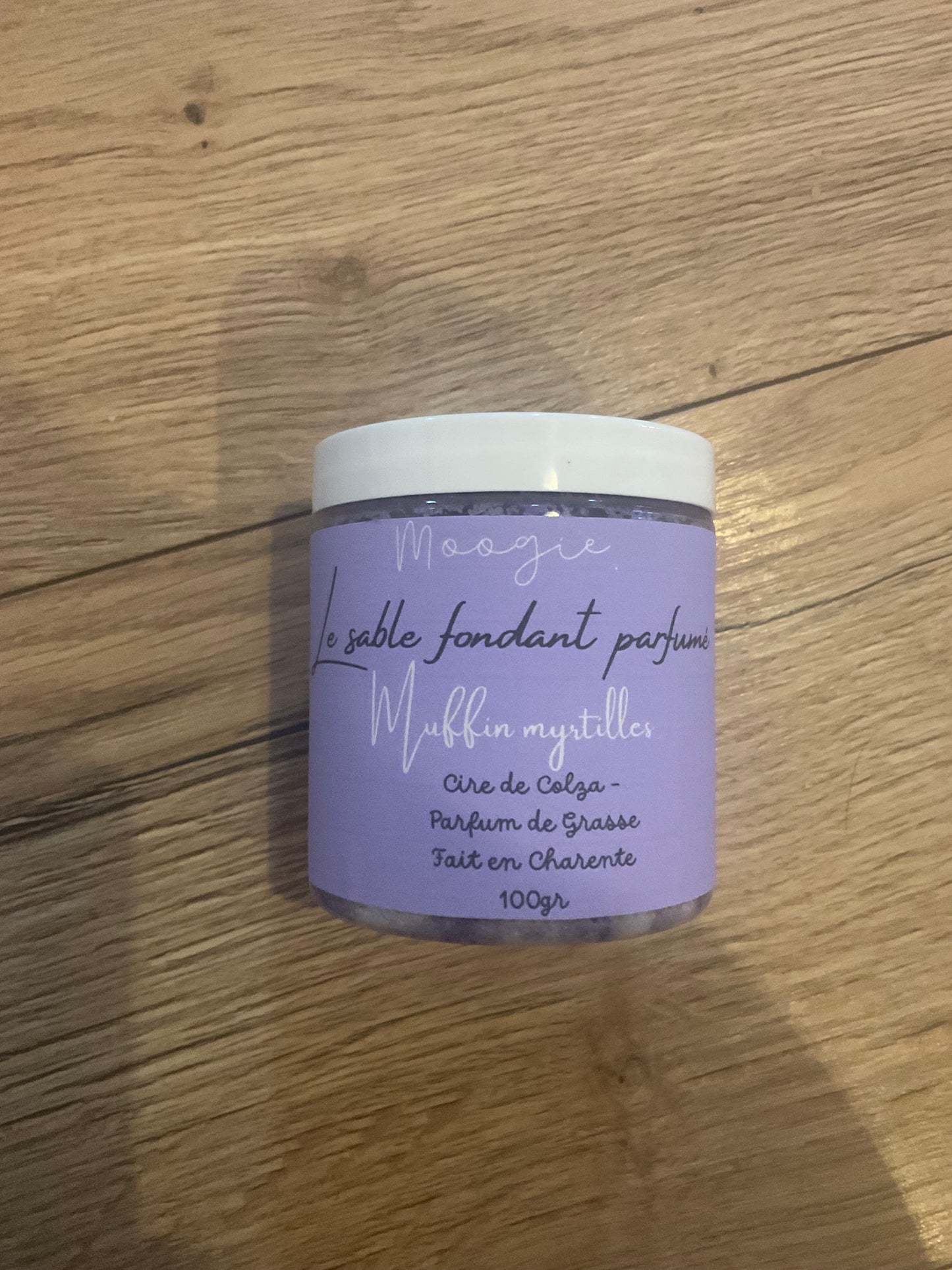 Le sable fondant parfumé