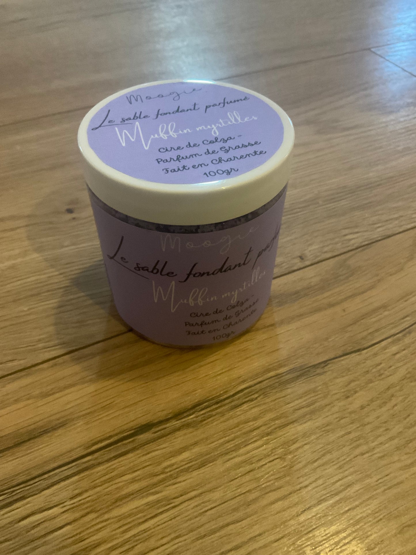 Le sable fondant parfumé