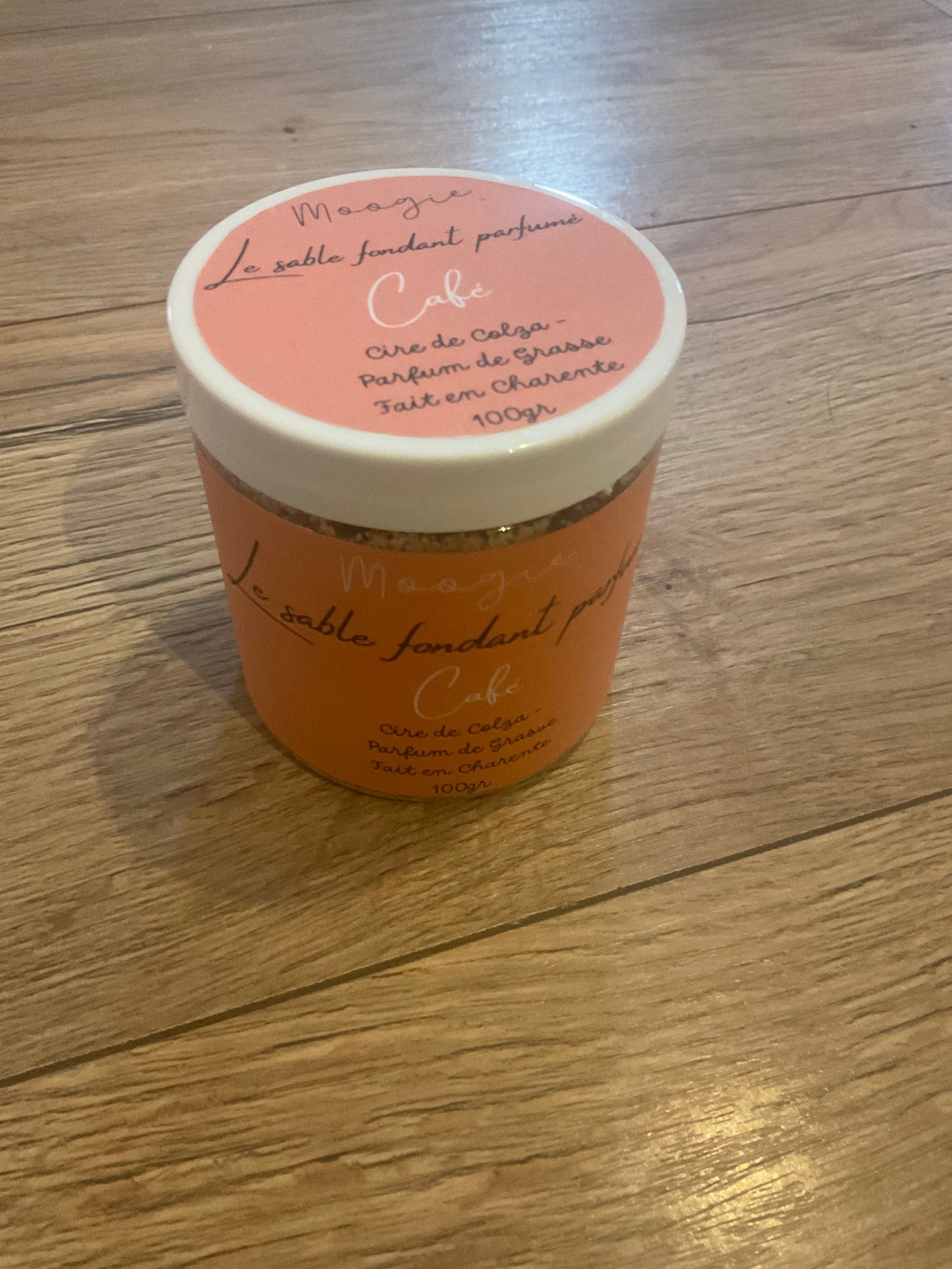 Le sable fondant parfumé