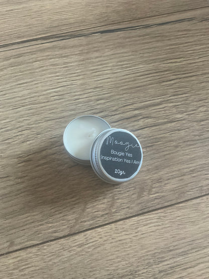 Les bougies échantillons « inspirations »