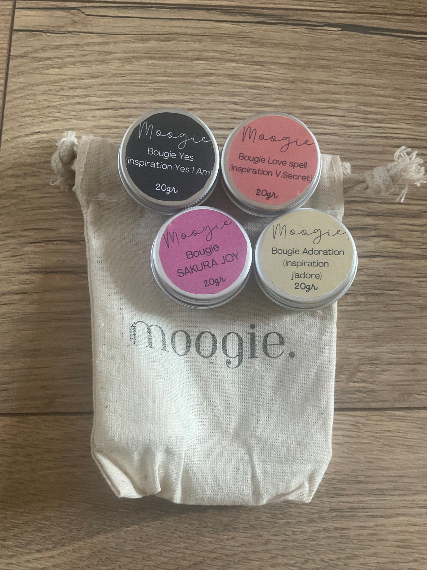 Les bougies échantillons « inspirations »