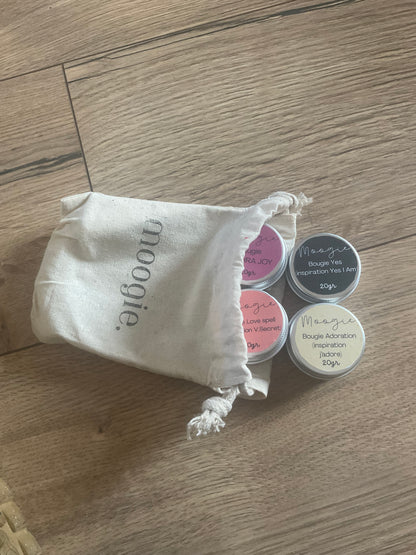 Les bougies échantillons « inspirations »