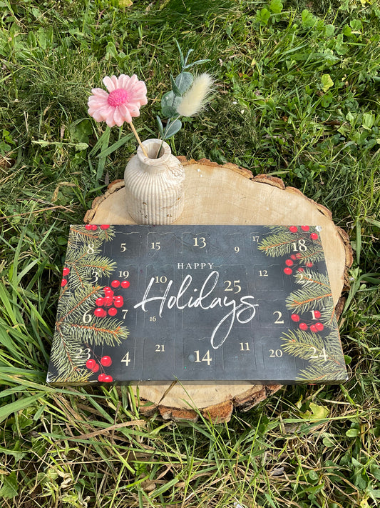 Le calendrier des 24 fondants parfumés