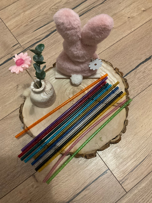La paille à paillettes