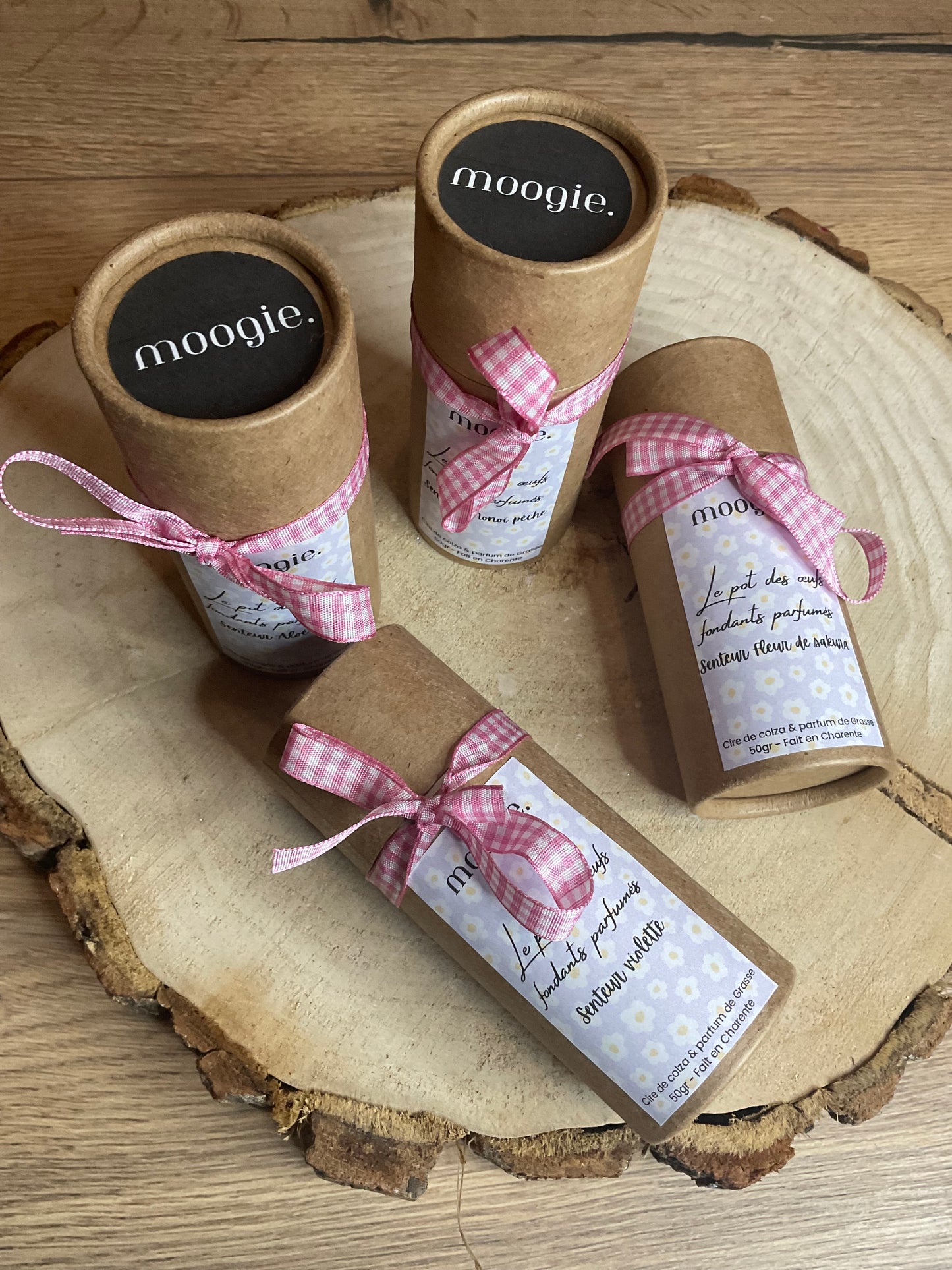Les pots d’oeufs parfumés