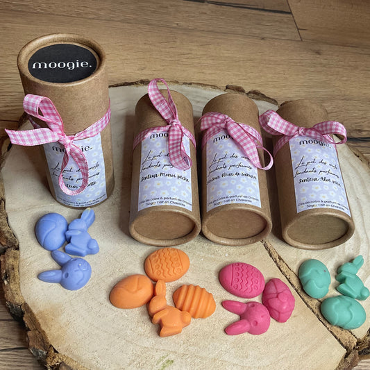 Les pots d’oeufs parfumés