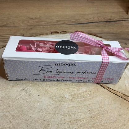 Le coffret des lapinous fondants parfumés