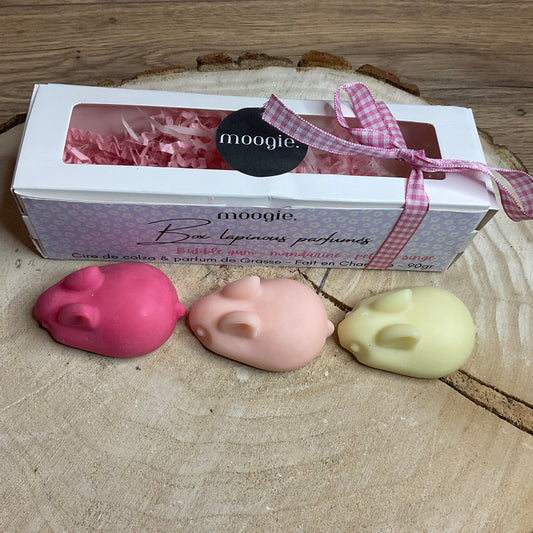 Le coffret des lapinous fondants parfumés
