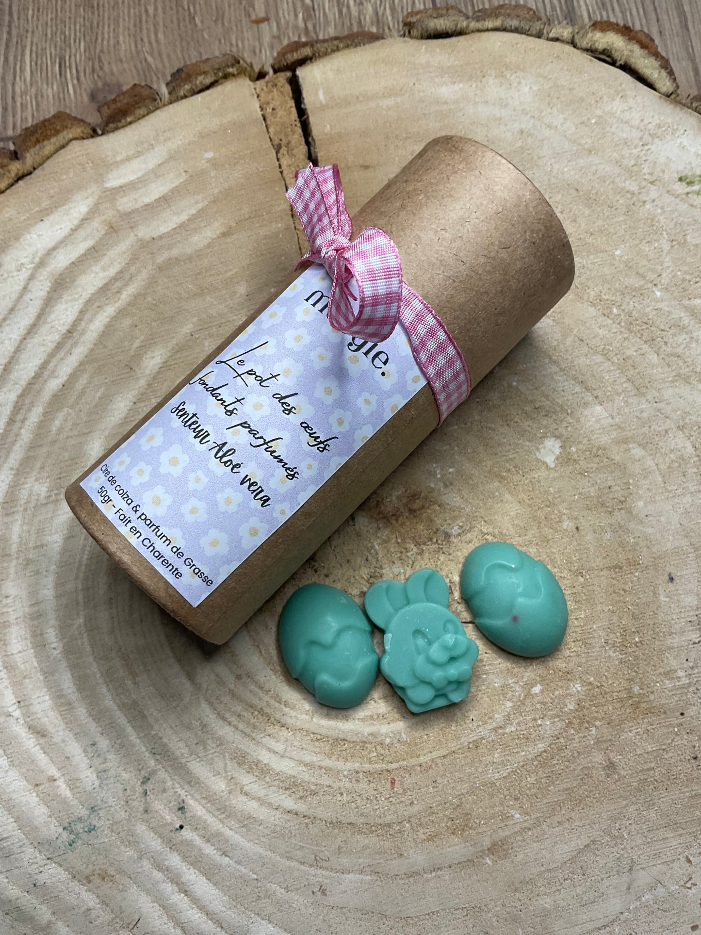 Les pots d’oeufs parfumés
