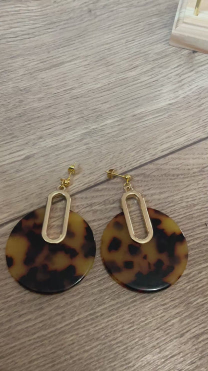Les boucles d’oreilles « Louna »