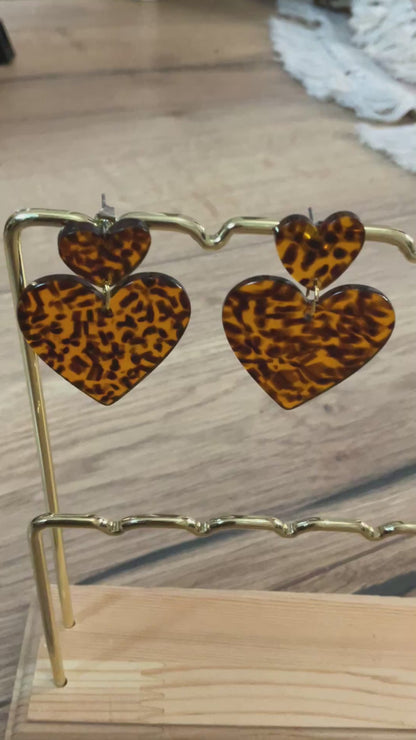 Les boucles d’oreilles « Mia »