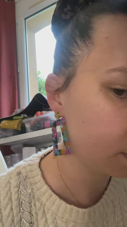 Les boucles d’oreilles « Louna »