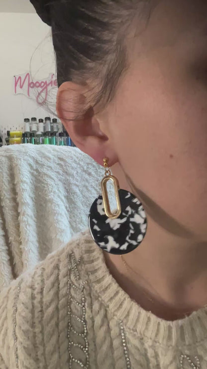 Les boucles d’oreilles « Louna »