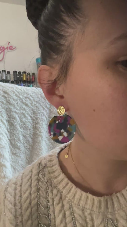 Les boucles d’oreilles « Camille »
