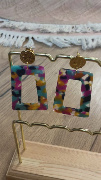 Les boucles d’oreilles « Louna »