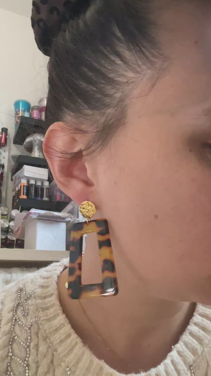 Les boucles d’oreilles « Jade »